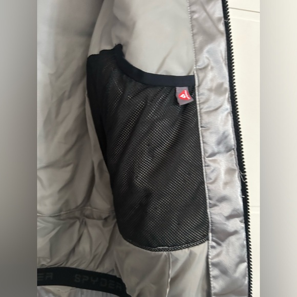 SPYDER metallic youth size xl (16) puffer jacket - Picture 8 of 11